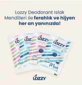 Lozzy Kadınlar İçin Deodorant Mendilleri - 30'lu Vücut Mendili Paketi - 4