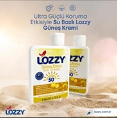 Lozzy SPF50+ Su Bazlı Matlaştırıcı Güneş Kremi - 139 ml - 1