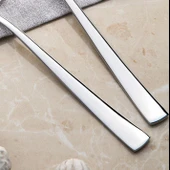 Nehir Can & Canan 12 Adet Sade Tatlı Çatal Kaşık Takımı thumbnail 4