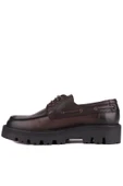 Shoetyle - Kahverengi Hakiki Deri Bağcıklı Erkek Günlük Ayakkabı 115-K512 thumbnail 5