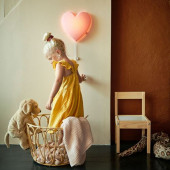 IKEA UPPLYST DEKORATİF AYDINLATMA LED Lİ DUVAR LAMBASI PEMBE - 3