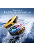 Cx Manyetik Mıknatıslı Magsafe Destekli Ultra Güçlü Telefon Soğutucu Kablolu Rgb Fan - 3