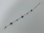 Ashiqi Doğal Barok İnci 925 Ayar Gümüş Bileklik 3,50 Gram - 2