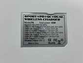 6 Port Usb Dual Kablosuz Şarj Cihazı 80W - 4