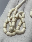 Kesme Fildişi Tesbih 12,61 Gram - Koleksiyonluk Fil Dişi Tespih thumbnail 4