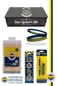 Fenerbahçe Orijinal Lisanslı Kalem Bileklik Kuru Boya Silgi Hediyelik Set - 1