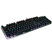 Auris KG10 RGB Işıklı Mekanik Kablolu Klavye - 1