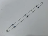 Ashiqi Doğal Barok İnci 925 Ayar Gümüş Kolye 6,85 Gram - 2