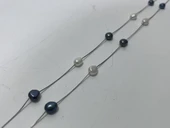 Ashiqi Doğal Barok İnci 925 Ayar Gümüş Kolye 6,85 Gram - 3