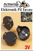 Elektronik Pil Yatağı 3 Volt 3 Adet CR2032 CR2025 CR2016 Para Düğme Pil Yatağı Rcb Pil Tutucu Bios Devre Kart thumbnail 3