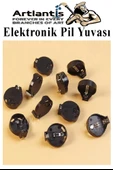 Elektronik Pil Yatağı 3 Volt 3 Adet CR2032 CR2025 CR2016 Para Düğme Pil Yatağı Rcb Pil Tutucu Bios Devre Kart thumbnail 4
