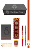 Galatasaray Orijinal Lisanslı Kalem Kalemtraş Bloknot Silgi Hediyelik Set - 1
