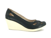 Ayakdaş 859 Kadın Kafes Dolgu Topuk Ayakkabı thumbnail 4