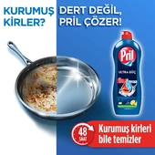 Pril Elde Yıkama Sıvı Bulaşık Deterjanı 4 x 675 gr Limon 5+ Etki, Kendinden Yağ Çözme Etkisi thumbnail 3
