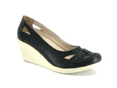 Ayakdaş 859 Kadın Kafes Dolgu Topuk Ayakkabı thumbnail 3