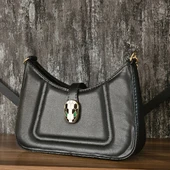 Serpenti Detaylı Zincir Askılı Mini Omuz Çantası - 2