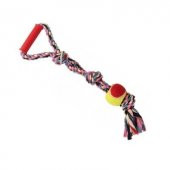 Trixie Köpek Tenis Toplu Tutamaçlı Pamuk Dental İp - 1