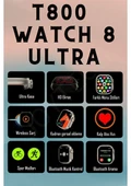 T800 Ultra Akıllı Saat Ios Andorid Destekli Arama Özeliği Sensörlü Lcd Ekran 3tuş - 1