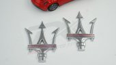 Maserati Ghibli Levante Gransport Quattroporte Krom Metal 3M 3D Y - 3