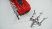 Maserati Ghibli Levante Gransport Quattroporte Krom Metal 3M 3D Y - 5