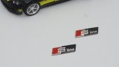 Audi S Line Direksiyon Alüminyum Alaşımlı 3M 3D Sticker Logo 2Li - 2