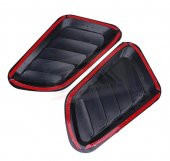 Audi A3 Logo Ön Kaput Glossy Black Air Flow Rüzgarlık - 7