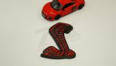 Ford Mustang Shelby Kobra Yeni Nesil Bagaj 3M 3D Krom Metal Logo - 4