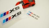 Bmw X5 Logo 3M 3D Damla Silikon Torpido Bagaj Çamurluk Logo Amble - 1