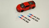 Bmw X5 Logo 3M 3D Damla Silikon Torpido Bagaj Çamurluk Logo Amble - 2