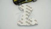 Ford Mustang Shelby Kobra Yeni Nesil Bagaj 3M 3D Krom Metal Logo - 7