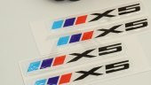 Bmw X5 Logo 3M 3D Damla Silikon Torpido Bagaj Çamurluk Logo Amble - 4