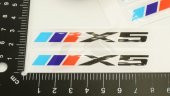 Bmw X5 Logo 3M 3D Damla Silikon Torpido Bagaj Çamurluk Logo Amble - 6