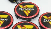 5 Zigen Racing Jant Göbek Kapağı Seti 68mm - 5