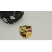 Porsche Gold Metal Direksiyon 3M Logo Amblem - 5