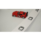 Skoda Bagaj Yeni Nesil Uzun Krom ABS 3M 3D Yazı Logo Amblem - 2