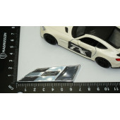 DK Seat Cupra Leon İbiza Altea Gümüş Siyah Metal 3M 3D Logo Amblem - 4