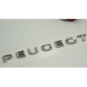 DK Tuning Peugeot Bagaj Krom ABS 3M 3D Yazı Logo Amblem 18,5 Cm - 3
