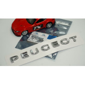 DK Tuning Peugeot Bagaj Krom ABS 3M 3D Yazı Logo Amblem 18,5 Cm - 5