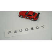 DK Peugeot Bagaj Krom ABS 3M 3D Yazı Logo Amblem 20 Cm thumbnail 2