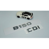 Dk Tuning B150 Cdi Bagaj Krom Abs 3m 3d Yazı Logo Benz İle Uyumlu thumbnail 2
