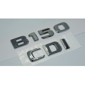 Dk Tuning B150 Cdi Bagaj Krom Abs 3m 3d Yazı Logo Benz İle Uyumlu thumbnail 3