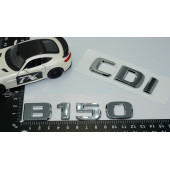 Dk Tuning B150 Cdi Bagaj Krom Abs 3m 3d Yazı Logo Benz İle Uyumlu thumbnail 4