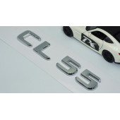 DK Tuning Benz CL55 Bagaj Krom ABS 3M 3D Yazı Logo thumbnail 3