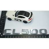 DK Tuning Benz CL500 Bagaj Krom ABS 3M 3D Yazı Logo - 4