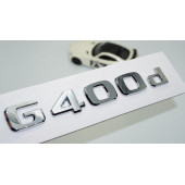 DK Tuning G400d Bagaj Krom ABS 3M 3D Yazı Logo Benz İle Uyumlu - 1