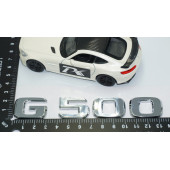 DK Tuning G500 Bagaj Krom ABS 3M 3D Yazı Logo Benz İle Uyumlu - 4