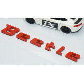 DK Tuning Volkswagen Beetle Bagaj Kırmızı ABS Yazı Logo Amblem - 3