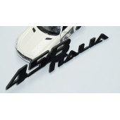 DK Tuning Ferrari 458 İtalia Bagaj Siyah Yazı Logo Amblem - 4