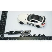 DK Tuning Ferrari 458 İtalia Bagaj Siyah Yazı Logo Amblem - 5
