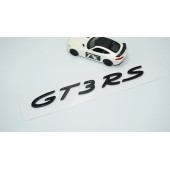 DK Tuning Porsche 911 GT3 RS Bagaj Siyah ABS Yazı Logo Amblem thumbnail 2